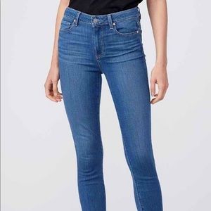 BNWT Paige Horton Ankle High-Rise Jeans